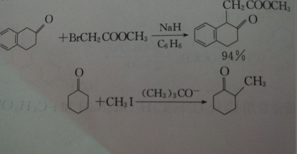碳原子上的烃基化反应配图